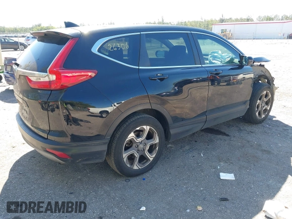 2019 Honda CR-V EX with VIN 7FARW1H58KE025104, listed as a IAAI auction lot 41750649 with 109,574 mi miles. Bid and sale history available at carsss.com. Image 4.