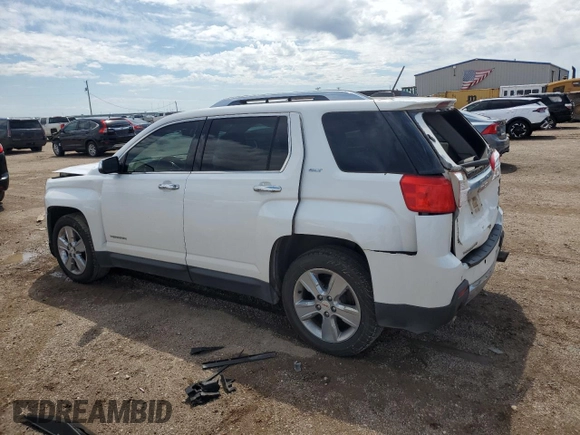 2015 GMC Terrain SLT with VIN 2GKFLTE34F6157072, listed as a Copart auction lot 55496455 with 134,278 mi miles and Salvage title. Bid and sale history available at DreamBid. Image 2.
