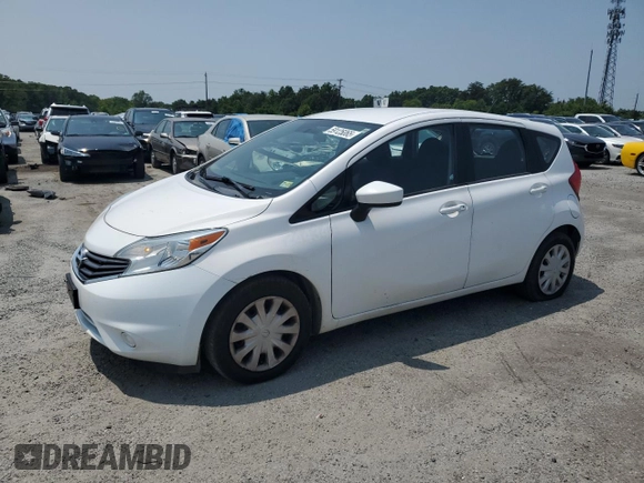 2016 Nissan Note SV with VIN 3N1CE2CP4GL409198, listed as a Copart auction lot 59125065 with 153,290 mi miles and Clean title. Bid and sale history available at DreamBid. Image 1.