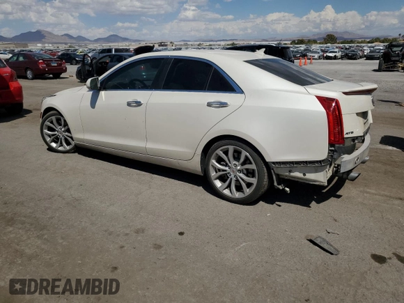 2014 Cadillac ATS Premium with VIN 1G6AF5SX5E0161898, listed as a Copart auction lot 68370014 with 131,129 mi miles and Salvage Title. Bid and sale history available at carsss.com. Image 2.