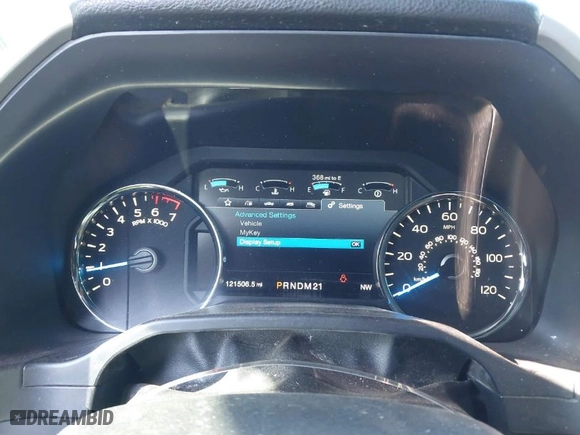 2015 Ford F-150 XLT w/HD Payload Pkg with VIN 1FTFW1EG4FFC97087, listed as a IAAI auction lot 41282930 with 121,506 mi miles. Bid and sale history available at carsss.com. Image 7.