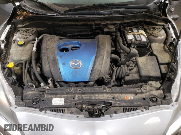 2013 Mazda 3 i Sport with VIN JM1BL1U71D1739648, listed as a Copart auction lot 83089184 with 133,565 mi miles and Salvage title. Bid and sale history available at DreamBid. Image 11.