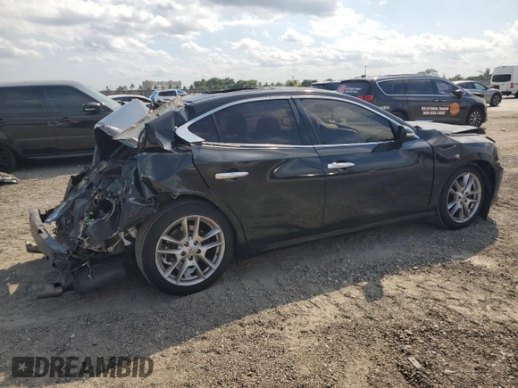 2011 Nissan Maxima SV with VIN 1N4AA5AP0BC852432, listed as a Copart auction lot 48968985 with 196,923 mi miles and Salvage title. Bid and sale history available at DreamBid. Image 3.