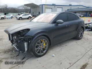 2022 Porsche Cayenne with VIN WP1BH2AY5NDA59013, listed as a Copart auction lot 42946175 with 31,477 mi miles and Salvage title. Bid and sale history available at DreamBid. Image 1.