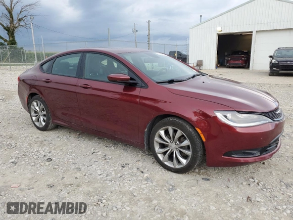 2016 Chrysler 200 S with VIN 1C3CCCBBXGN112181, listed as a Copart auction lot 65390224 with 102,372 mi miles and Non Repairable. Bid and sale history available at carsss.com. Image 4.