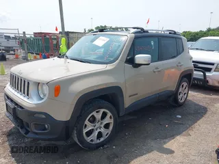 2016 Jeep Renegade Limited with VIN ZACCJBDT4GPD35969, listed as a IAAI auction lot 42472057 with 101,690 mi miles and . Bid and sale history available at DreamBid. Image 17.