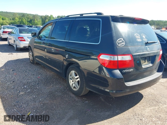 2006 Honda Odyssey EX-L with VIN 5FNRL387X6B080838, listed as a IAAI auction lot 42153641 with 255,438 mi miles and . Bid and sale history available at DreamBid. Image 3.