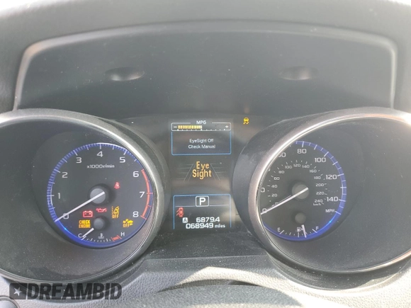 2018 Subaru Legacy Premium with VIN 4S3BNAF60J3042017, listed as a Copart auction lot 59541385 with 68,949 mi miles and Salvage title. Bid and sale history available at DreamBid. Image 9.