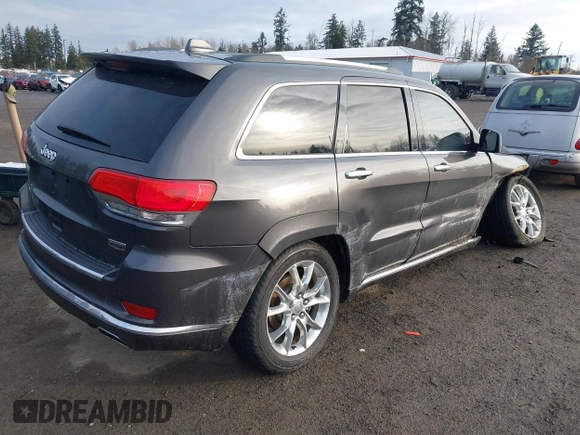 2015 Jeep Grand Cherokee Summit with VIN 1C4RJFJTXFC911170, listed as a IAAI auction lot 41523164 with 74,133 mi miles. Bid and sale history available at carsss.com. Image 4.
