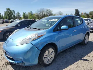 2013 Nissan LEAF SL z VIN 1N4AZ0CP7DC408282, wystawiony jako Copart lot #55980465 z przebiegiem 61 104 mil mil oraz Szkoda całkowita • Salvage title. Historia ofert i sprzedaży dostępna na DreamBid. Obrazek 1.
