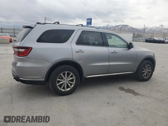 2017 Dodge Durango SXT with VIN 1C4RDJAG4HC871572, listed as a Copart auction lot 49011225 with 137,326 mi miles and Salvage title. Bid and sale history available at DreamBid. Image 3.