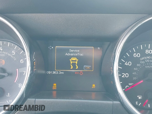 2016 Ford Mustang GT with VIN 1FA6P8CF4G5214240, listed as a IAAI auction lot 42333073 with 91,363 mi miles and . Bid and sale history available at DreamBid. Image 15.