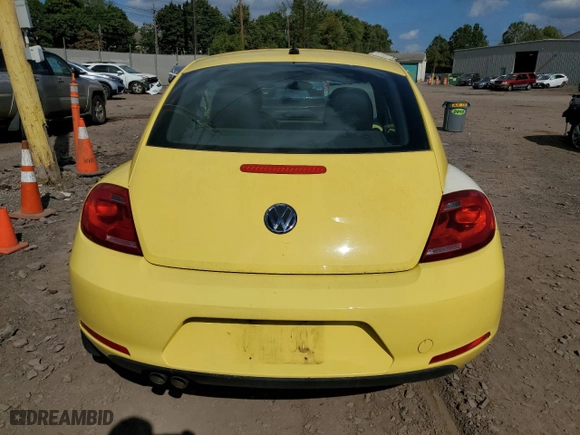 2012 Volkswagen Beetle 2.5L w/Sun PZEV with VIN 3VWJP7AT8CM613516, listed as a Copart auction lot 74631584 with 119,177 mi miles and Clean Title. Bid and sale history available at carsss.com. Image 6.