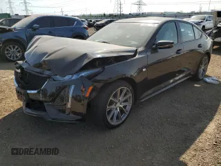 2023 Cadillac CT5 Sport with VIN 1G6DU5RK9P0135448, listed as a Copart auction lot 70596274 with 9,159 mi miles and Salvage Title. Bid and sale history available at carsss.com. Image 1.