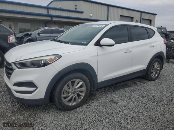2017 Hyundai Tucson SE with VIN KM8J23A4XHU385536, listed as a Copart auction lot 44353945 with 130,790 mi miles and Clean Title. Bid and sale history available at carsss.com. Image 1.