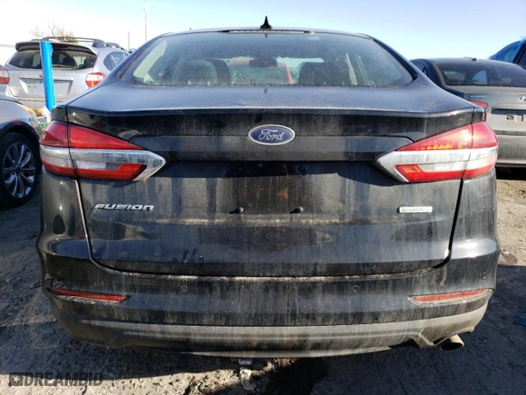 2019 Ford Fusion SE with VIN 3FA6P0HD8KR232688, listed as a Copart auction lot 42825935 with 78,235 mi miles and Salvage Title. Bid and sale history available at carsss.com. Image 6.