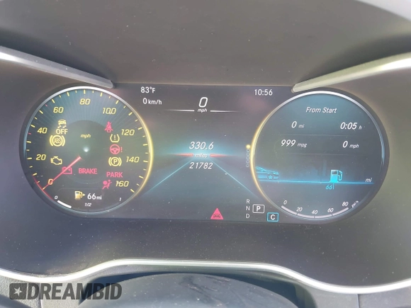 2022 Mercedes-Benz GLC 300 с VIN W1N0G8DB0NV346185, выставлен на аукционе IAAI как лот 42165180 с пробегом 21 782 миль миль и . История ставок и продаж доступна на DreamBid. Изображение 7.