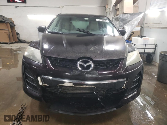 2011 Mazda CX-7 i Sport with VIN JM3ER2B50B0364462, listed as a Copart auction lot 52159025 with 258,023 mi miles and Salvage Title. Bid and sale history available at DreamBid. Image 5.