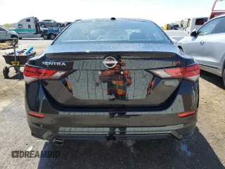2025 Nissan Sentra SR z VIN 3N1AB8DV1SY299531, wystawiony jako Copart lot #54058105 z przebiegiem 2 812 mil mil oraz Szkoda całkowita • Salvage title. Historia ofert i sprzedaży dostępna na DreamBid. Obrazek 6.