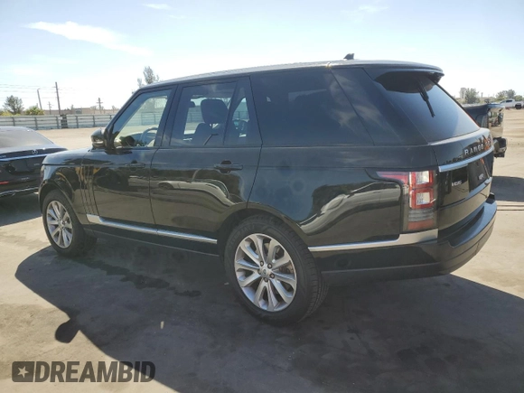 2016 Land Rover Range Rover HSE with VIN SALGS2PF4GA287533, listed as a Copart auction lot 47615005 with 69,081 mi miles and Salvage title. Bid and sale history available at DreamBid. Image 2.