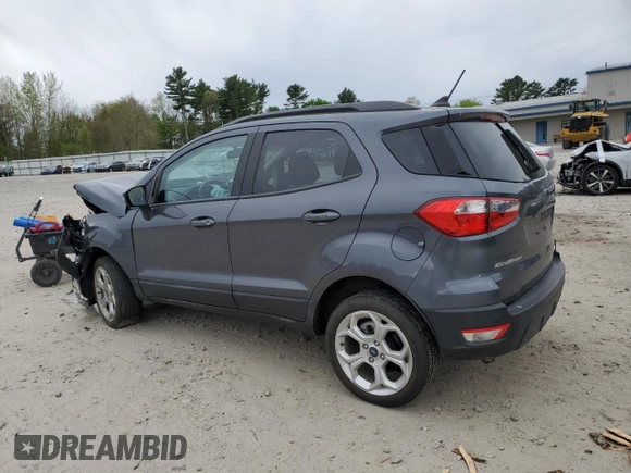 2021 Ford EcoSport SE z VIN MAJ6S3GL1MC400164, wystawiony jako Copart lot #55053875 z przebiegiem 32 498 mil mil oraz Szkoda całkowita • Salvage title. Historia ofert i sprzedaży dostępna na DreamBid. Obrazek 2.