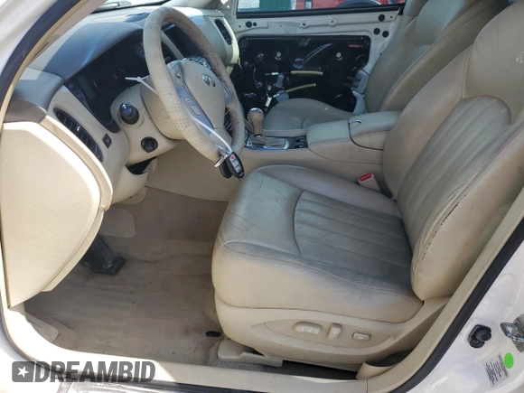 2008 Infiniti EX Journey with VIN JNKAJ09F28M352377, listed as a Copart auction lot 58261205 with 136,454 mi miles and Salvage title. Bid and sale history available at DreamBid. Image 7.