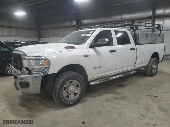 2019 Ram 2500 Tradesman with VIN 3C6UR5HJ2KG633607, listed as a Copart auction lot 79830924 with 123,559 mi miles and Salvage Title. Bid and sale history available at carsss.com. Image 1.