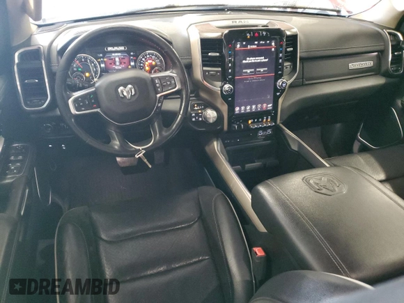 2019 Ram 1500 Laramie with VIN 1C6SRFDT1KN609441, listed as a Copart auction lot 88951085 with 98,922 mi miles and Salvage Title. Bid and sale history available at carsss.com. Image 8.