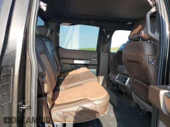 2024 Ford F-250 XL with VIN 1FT8W2BT9REE19856, listed as a Copart auction lot 51233515 with 20,653 mi miles and Salvage title. Bid and sale history available at DreamBid. Image 10.