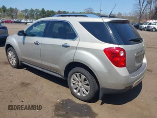 2011 Chevrolet Equinox LTZ with VIN 2CNFLGEC4B6442332, listed as a IAAI auction lot 42124006 with 105,351 mi miles. Bid and sale history available at carsss.com. Image 3.