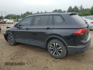 2022 Volkswagen Tiguan S z VIN 3VV0B7AX9NM058029, wystawiony jako Copart lot #57146035 z przebiegiem 40 070 mil mil oraz Szkoda całkowita • Salvage title. Historia ofert i sprzedaży dostępna na DreamBid. Obrazek 2.