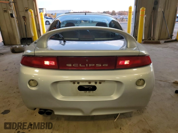 1997 Mitsubishi Eclipse GS-T with VIN 4A3AK54F9VE024251, listed as a Copart auction lot 46135205 with 199,366 mi miles and Salvage Title. Bid and sale history available at carsss.com. Image 6.