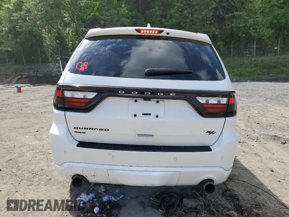 2017 Dodge Durango R/T with VIN 1C4SDJCTXHC606540, listed as a Copart auction lot 57125365 with 141,591 mi miles and Salvage title. Bid and sale history available at DreamBid. Image 6.