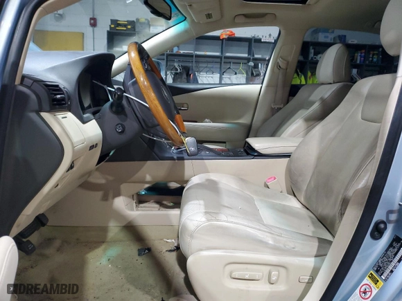 2011 Lexus RX 450h with VIN JTJBC1BA7B2042858, listed as a Copart auction lot 44320795 with 0 mi miles and Clean Title. Bid and sale history available at carsss.com. Image 7.