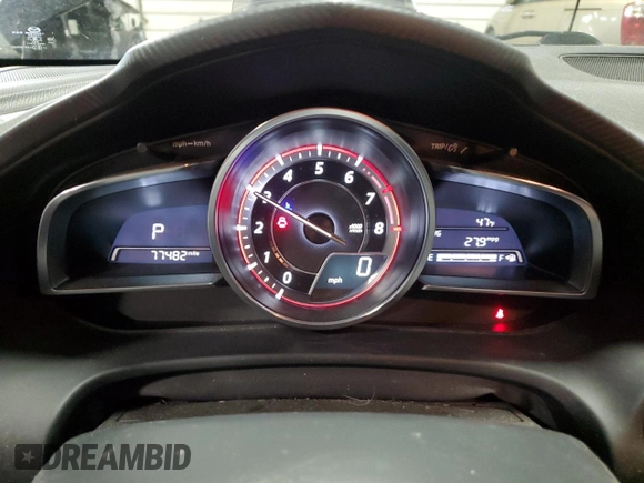 2015 Mazda 3 S Touring with VIN JM1BM1V31F1225407, listed as a Copart auction lot 43724935 with 77,482 mi miles and Clean Title. Bid and sale history available at DreamBid. Image 9.