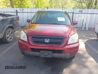 2003 Honda Pilot EX with VIN 2HKYF18543H603256, listed as a IAAI auction lot 42141096 with 260,535 mi miles and . Bid and sale history available at DreamBid. Image 6.