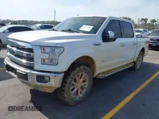 2016 Ford F-150 XLT with VIN 1FTEW1EG6GFD49154, listed as a IAAI auction lot 41827349 with 166,278 mi miles. Bid and sale history available at carsss.com. Image 2.