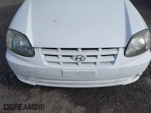 2004 Hyundai Accent GL with VIN KMHCG45C64U539526, listed as a IAAI auction lot 41199434 with 81,442 mi miles. Bid and sale history available at carsss.com. Image 6.