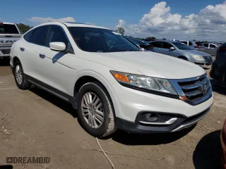 2015 Honda Crosstour EX with VIN 5J6TF3H37FL000560, listed as a Copart auction lot 73760234 with 0 mi miles and Salvage Title. Bid and sale history available at carsss.com. Image 4.