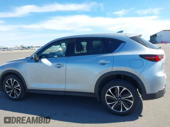 2023 Mazda CX-5 2.5 S Premium Package with VIN JM3KFBDM9P0173453, listed as a IAAI auction lot 41807979 with 34,156 mi miles. Bid and sale history available at carsss.com. Image 14.
