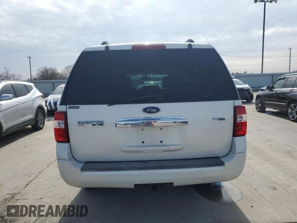 2007 Ford Expedition EL Limited with VIN 1FMFK19537LA02466, listed as a Copart auction lot 44573265 with 59,336 mi miles and Salvage Title. Bid and sale history available at carsss.com. Image 6.