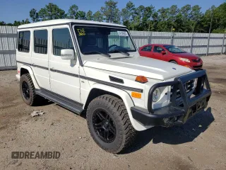 2008 Mercedes-Benz G-Class 5.0L with VIN WDCYR49E68X175851, listed as a Copart auction lot 54149892 with 79,694 mi miles and Salvage Title. Bid and sale history available at carsss.com. Image 1.