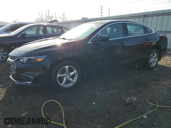 2018 Chevrolet Malibu LS with VIN 1G1ZB5ST2JF166145, listed as a Copart auction lot 49644785 with 139,451 mi miles and Salvage Title. Bid and sale history available at DreamBid. Image 1.