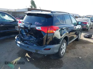 2013 Toyota RAV4 LE with VIN 2T3ZFREV9DW060424, listed as a IAAI auction lot 41721107 with 107,132 mi miles. Bid and sale history available at carsss.com. Image 4.