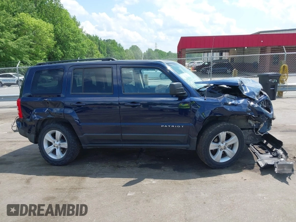 2017 Jeep Patriot Sport with VIN 1C4NJRBB0HD114879, listed as a IAAI auction lot 42167471 with 151,327 mi miles and . Bid and sale history available at DreamBid. Image 13.