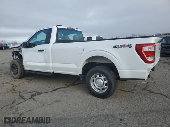 2022 Ford F-150 XL with VIN 1FTMF1EB3NKD69950, listed as a Copart auction lot 87855855 with 37,001 mi miles and Salvage title. Bid and sale history available at DreamBid. Image 2.