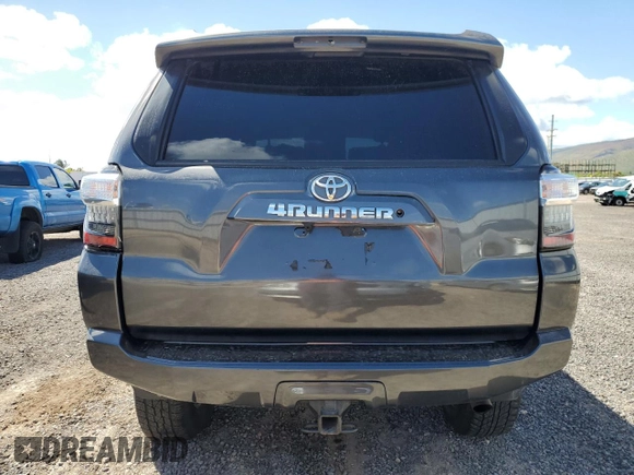2016 Toyota 4Runner SR5 with VIN JTEZU5JRXG5129779, listed as a Copart auction lot 58263425 with 76,966 mi miles and Clean title. Bid and sale history available at DreamBid. Image 6.
