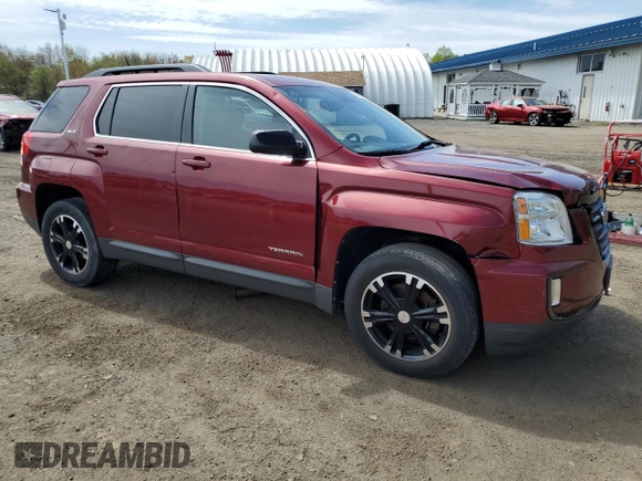2017 GMC Terrain SLE with VIN 2GKFLTEKXH6185453, listed as a Copart auction lot 54247305 with 111,956 mi miles and Clean Title. Bid and sale history available at carsss.com. Image 4.