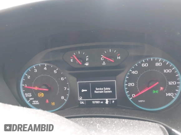 2018 Chevrolet Equinox LT with VIN 2GNAXSEV4J6252706, listed as a IAAI auction lot 41973930 with 107,901 mi miles and . Bid and sale history available at carsss.com. Image 7.