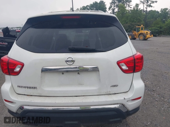 2017 Nissan Pathfinder SV with VIN 5N1DR2MM8HC643637, listed as a IAAI auction lot 42641998 with 137,826 mi miles and . Bid and sale history available at DreamBid. Image 16.